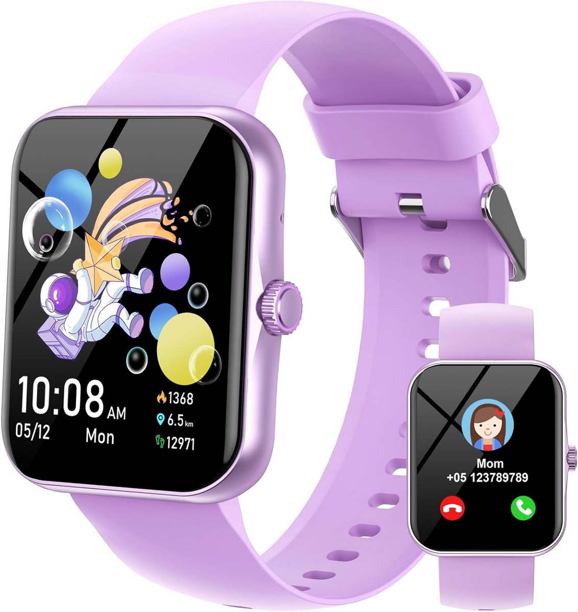 Kindersmartwatch met Stappenteller en Sportmodi voor Jongens en Meisjes