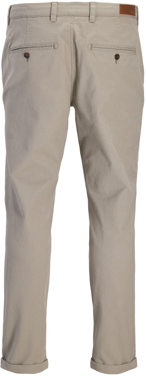 Jack & Jones Heren Chino Broek JPSTMARCO JJFURY slim Grijs 32W / 34L Volwassenen