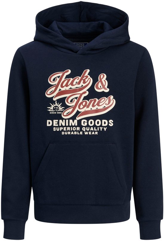 JACK&JONES - Sweat à capuche JJELOGO 2 couleurs 25/26 NOOS MNI - Garçons - Sweats