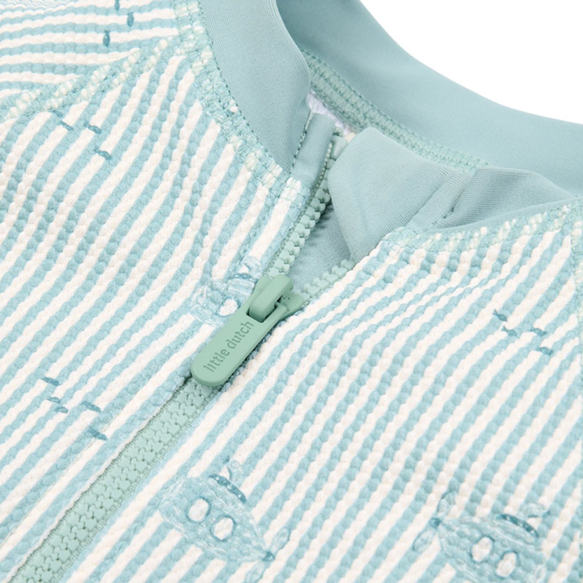 Little Dutch Zwempak Lange Mouwen - Ocean Adventure - 98/104 Blauw