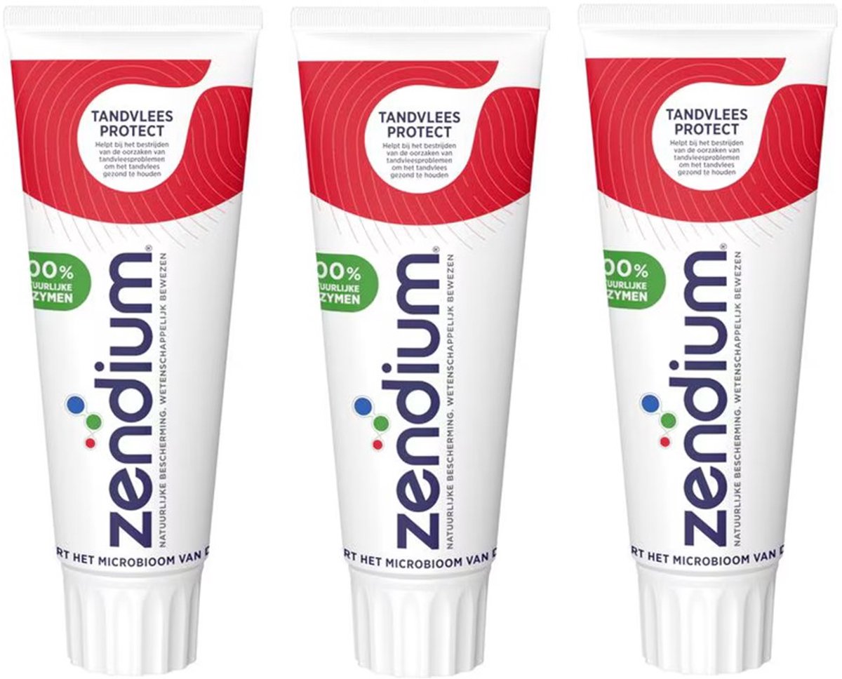 Zendium Tandpasta - Tandvlees Protect - 3 x 75 ml