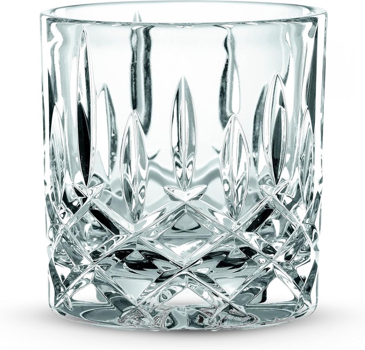 Whiskyglazen Set van 4 Kristallen Glazen Old Fashioned Stijl 245 ml