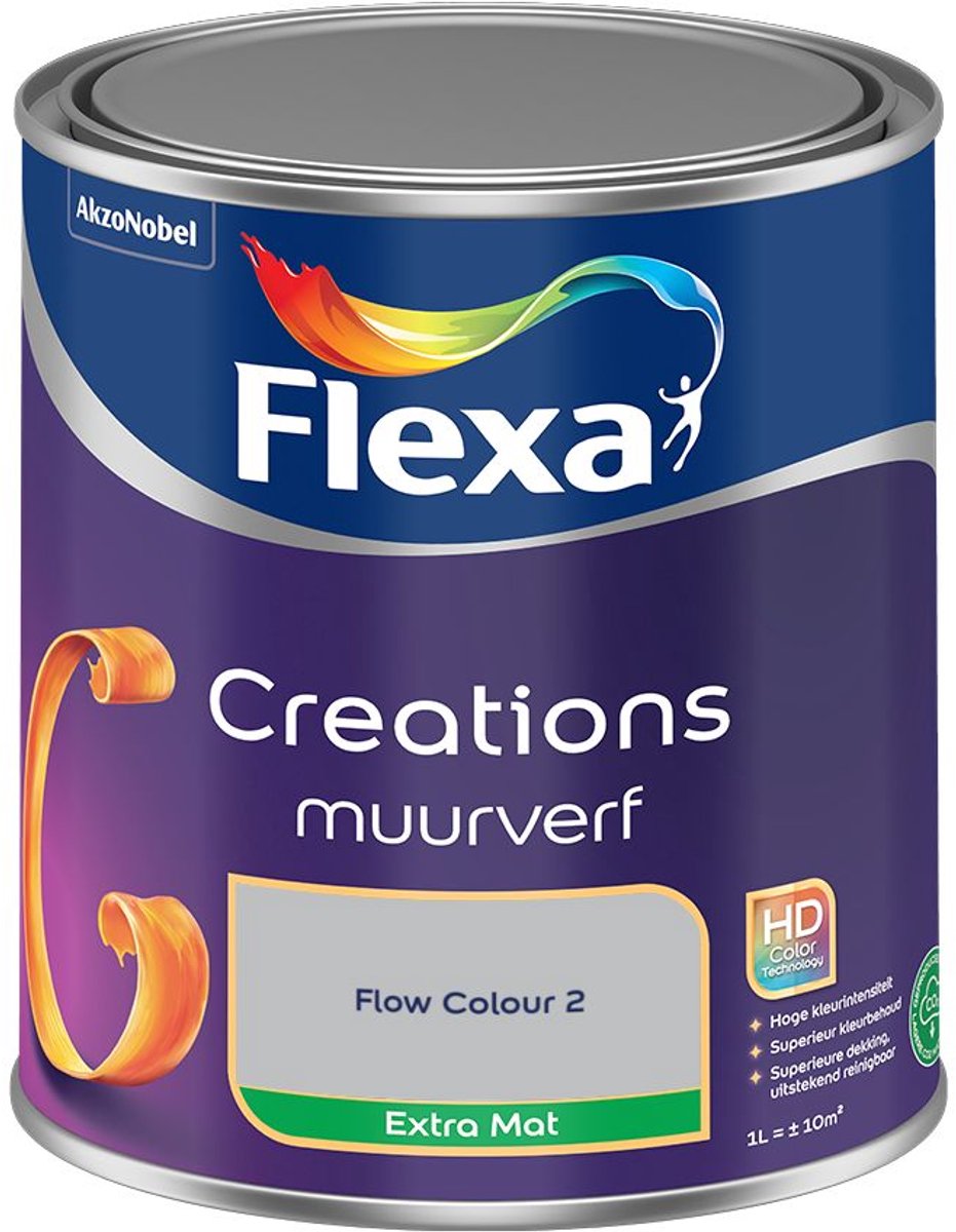 Flexa Creations Muurverf Extra Mat Flow Colour 2 1 L