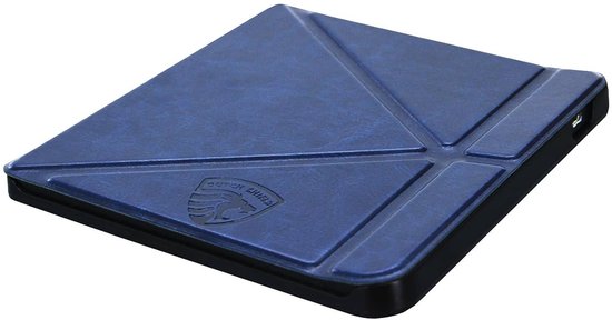 Origami Sleepcover Geschikt voor Tolino Vision 6 Hoes Cover Marine Blauw * van Origami Sleepcover — afbeelding 4