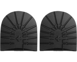 Rubberen zool hielspaarders voor het repareren van schoenen - doe-het-zelf set met antislip bescherming - schoenreparatie accessoires voor laarzen