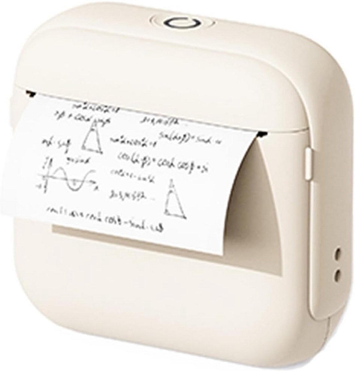 Draagbare Thermische Labelprinter met Bluetooth - 203 DPI voor Tickets, Foto's en Notities