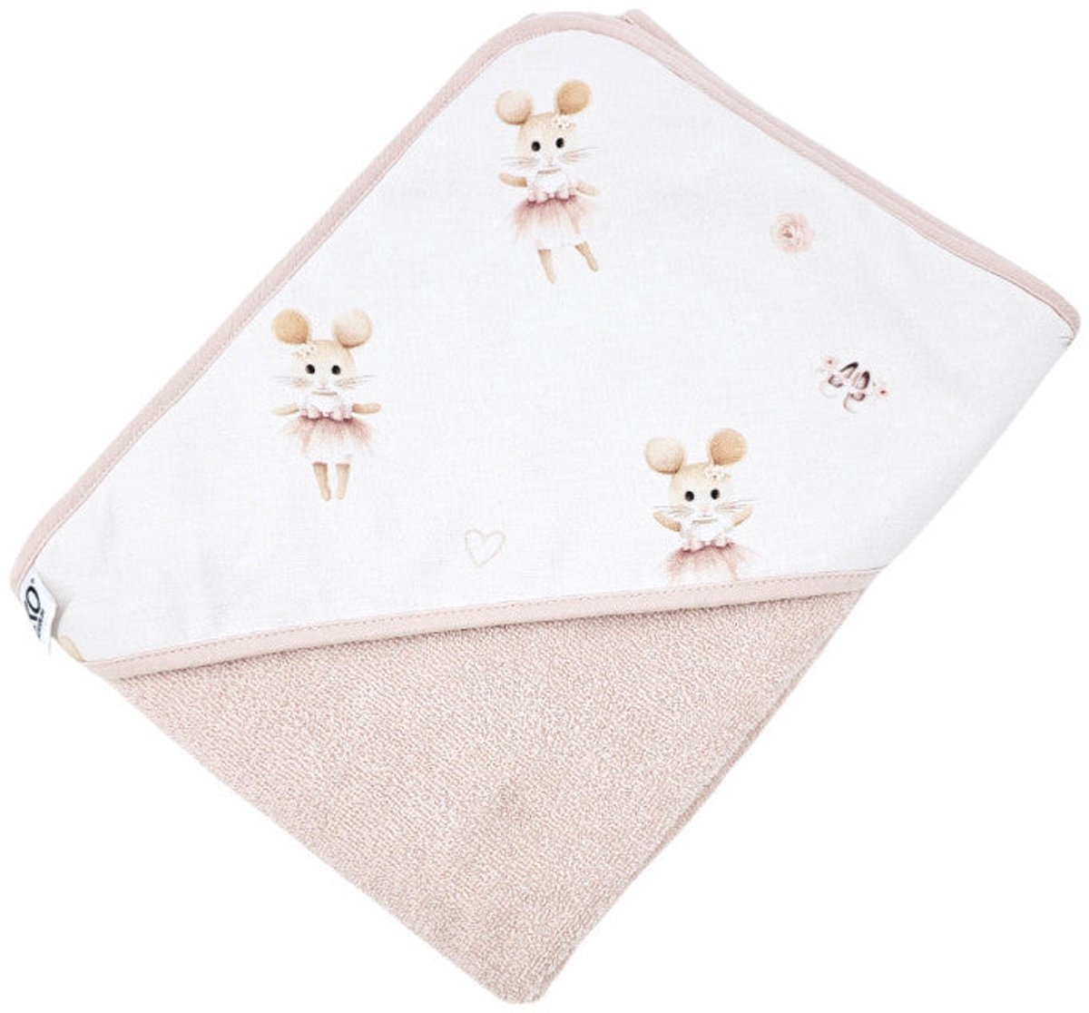 Ballerina Mouse Bathrobe / Rose Pink
