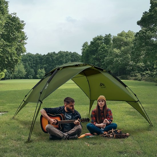 Pop-up tent voor 2 3 4 personen: Automatische kamptent voor familiefeesten van Merkloos — afbeelding 2