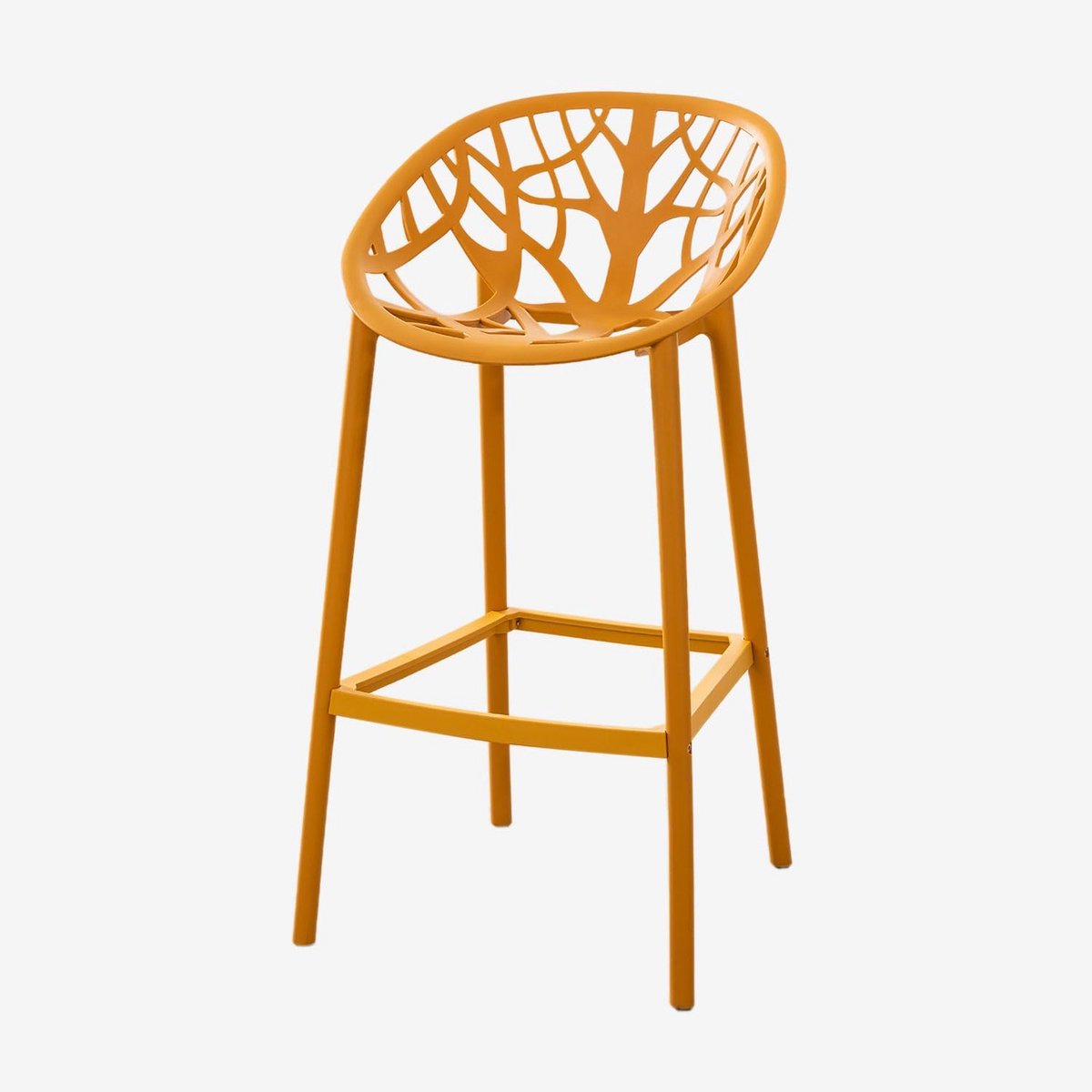 Set van 2 Hoge Krukken Barstoelen 65 cm - Stijlvol en Ergonomisch Ontwerp