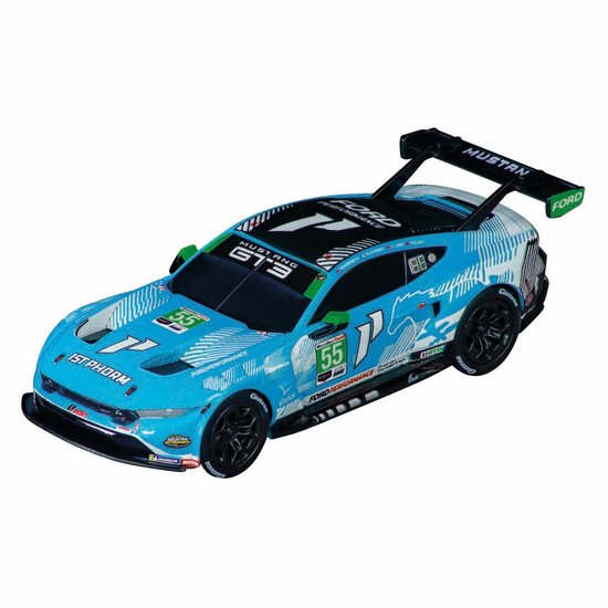 Carrera Speelgoedvoertuig Auto - Pull and Speed - Ford Mustang GT3 - Pull-Back Auto - Terugtrekauto - 1:43 - 3 Stuks van Merkloos — afbeelding 3