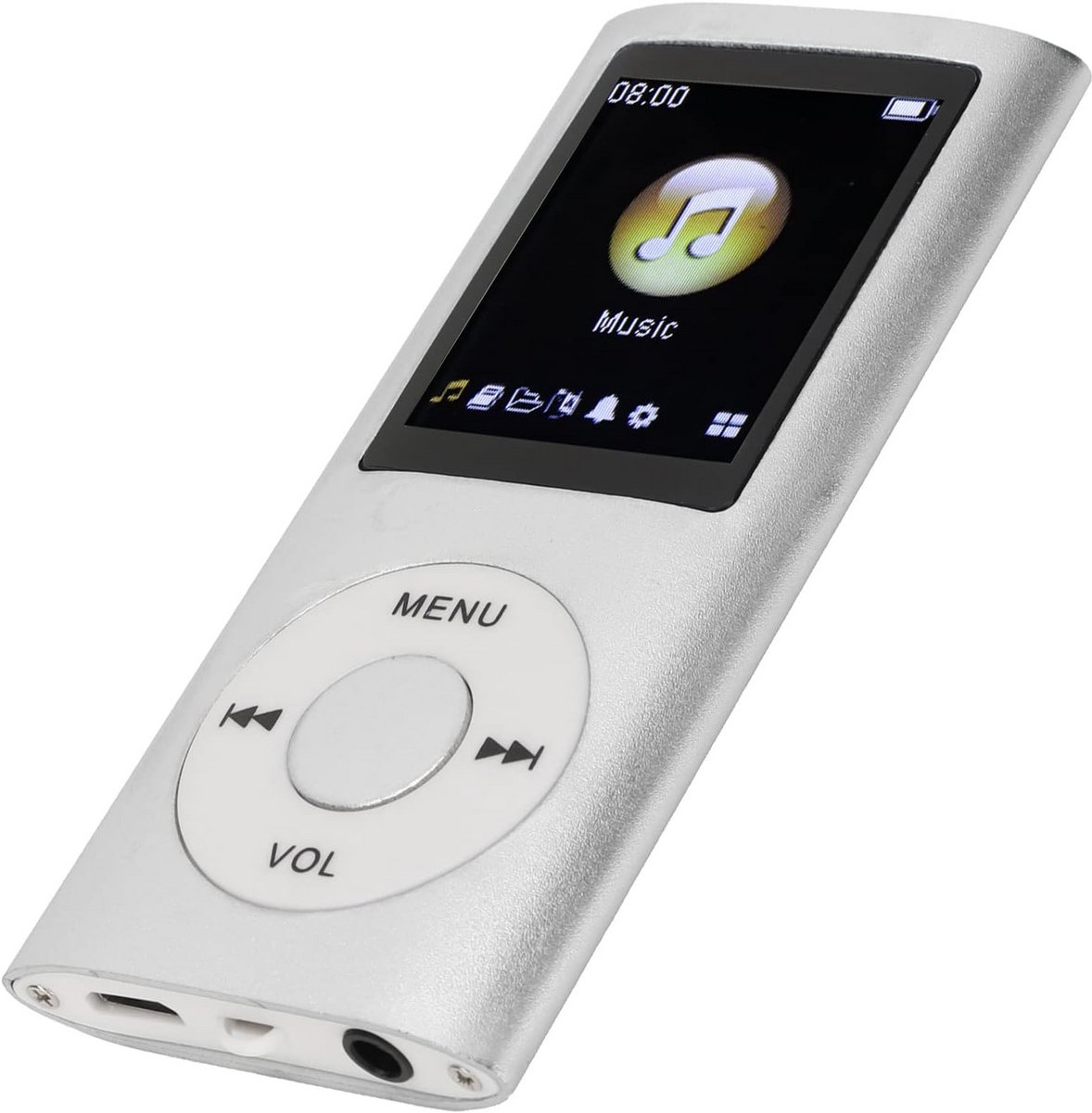 Draagbare MP3-speler met 64GB Ondersteuning en 1.8-inch Scherm voor Muziek