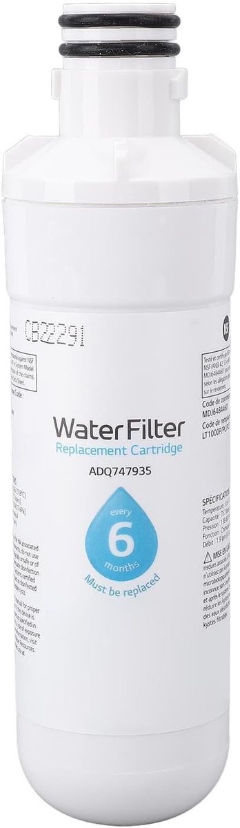Koelkast Waterfilter - Luchtfilter Verfrisser - Voedsel Vers Houden - Actieve Kool Technologie - 18x6x6 Centimeter