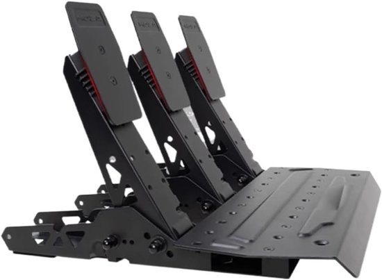 Pedaal Verhoging Kit - Hoek Modificatie - Race Gaming - Niet-destructieve Installatie - 50 gram - Zwart — afbeelding 3