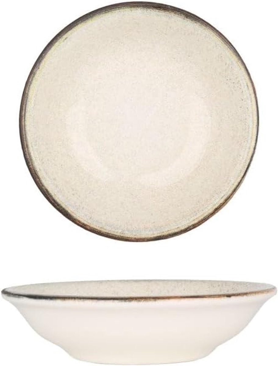 Serveerschaal set - Kleine schalen - Tapas serveren - Vaatwasserbestendig - 9 cm - Aardetinten
