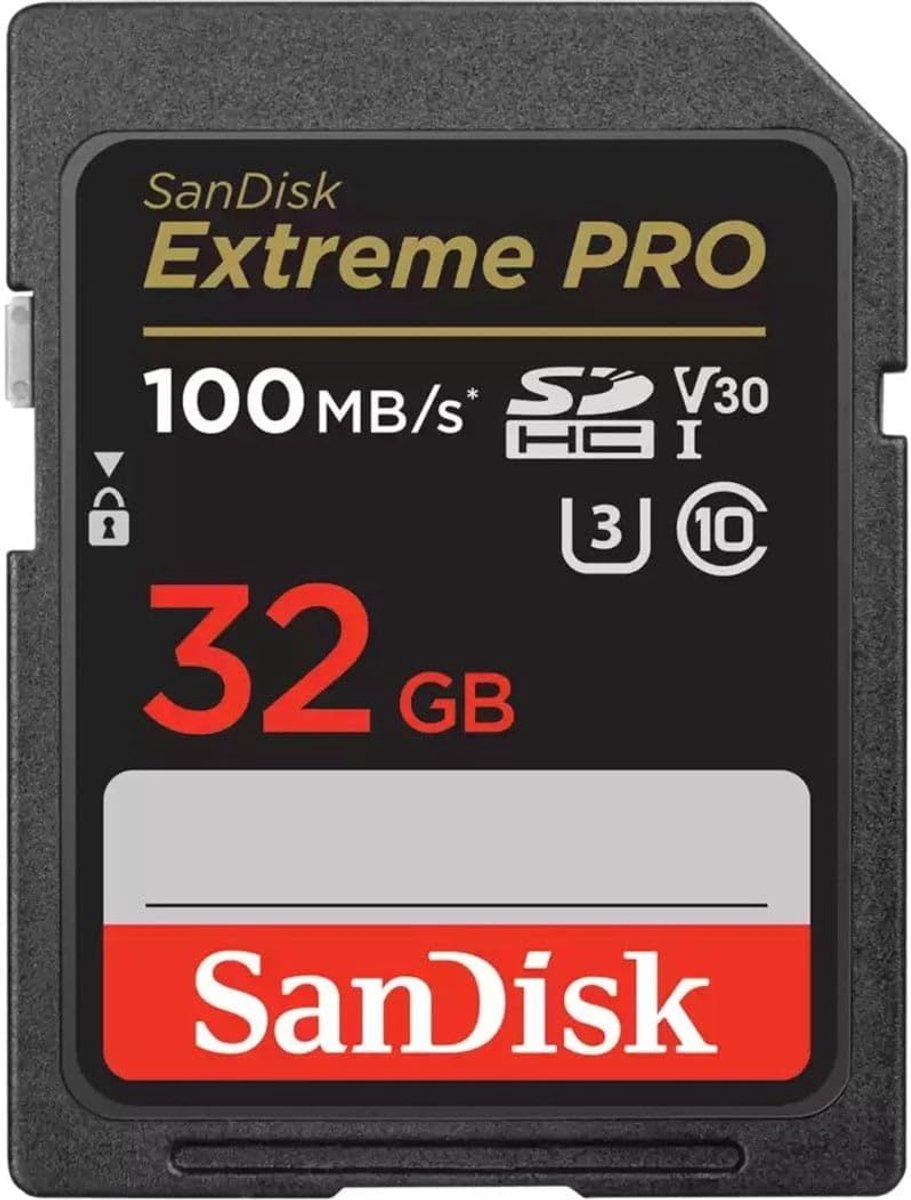 Geheugenkaart - SDHC Kaart Opslag - 4K Video Opnemen - Hoge Snelheid Transfer - 32 GB