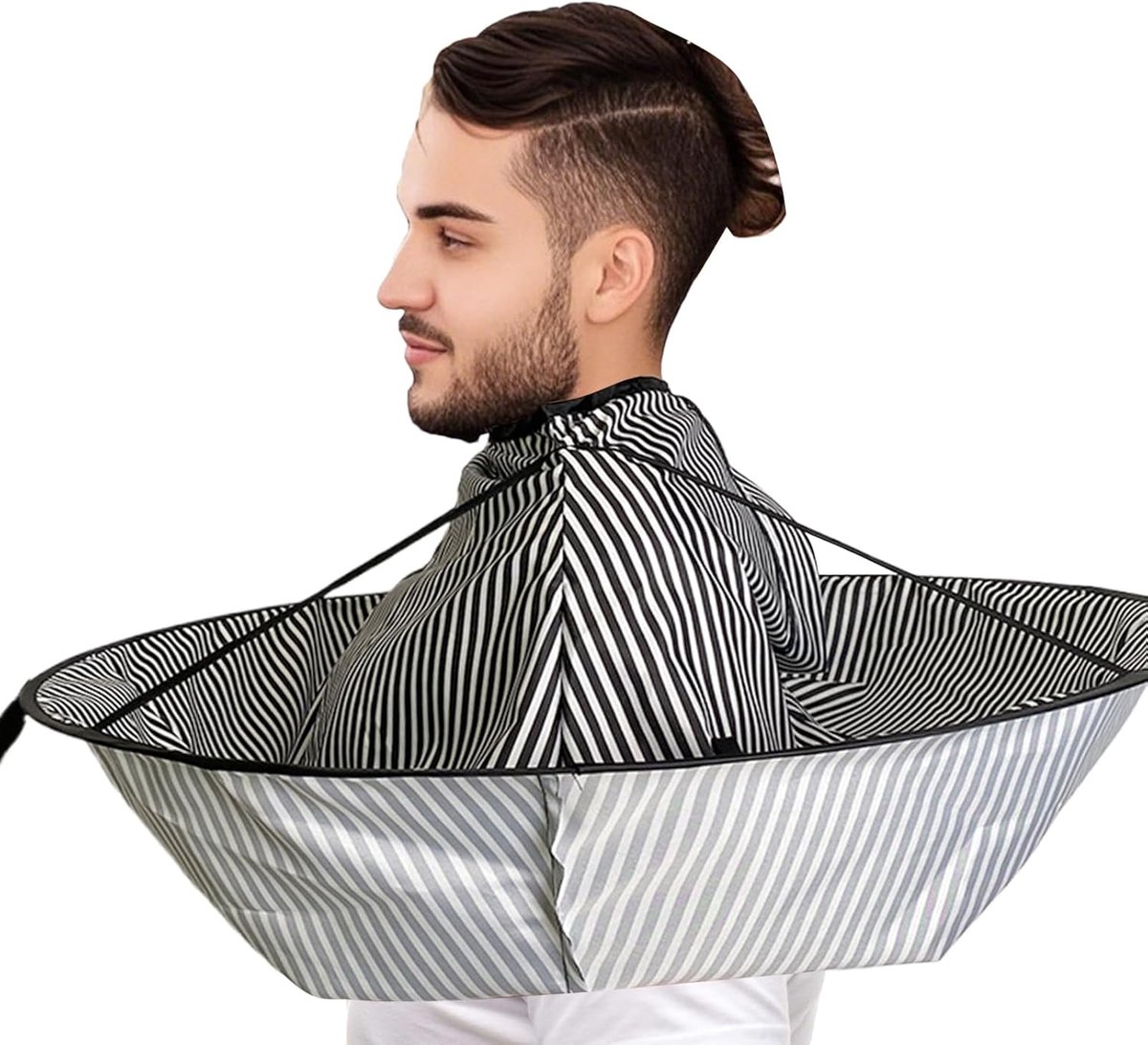 Kapperscape - Paraplu Cape - Haar Knippen - Verzamelt Haar Efficiënt - Diameter 70cm