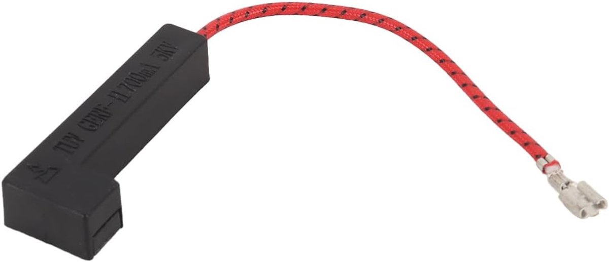 Magnetron Zekering Oven Onderdeel Apparaat Reparatie 5 KV 0.7A 12cm Kabel Zwart Rood