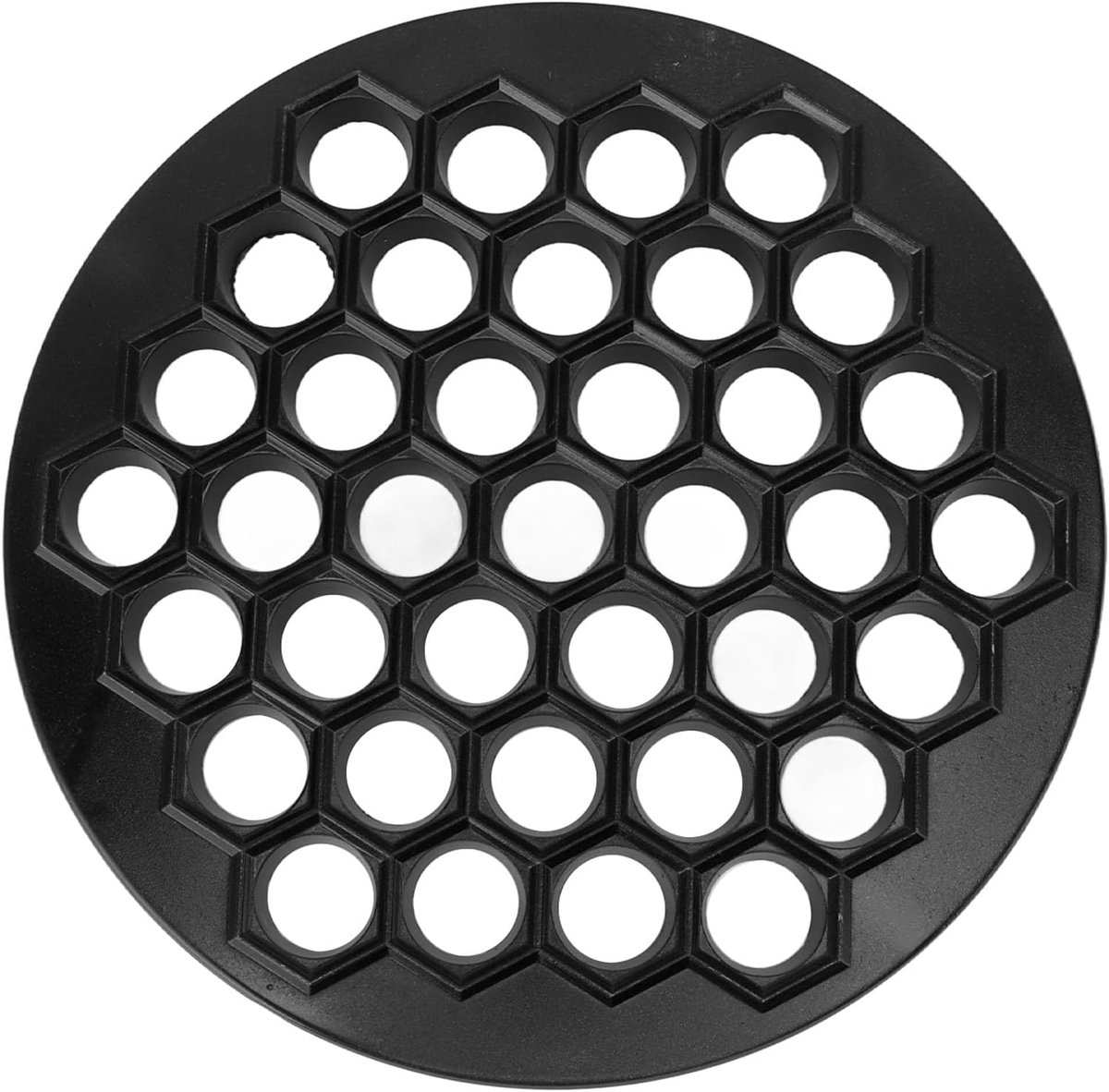 Ravioli Maker - Dumpling Mallen - Zelf Dumplings Maken - 37 Gaten - 424 g - Zwart