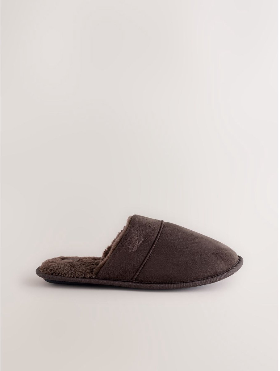 Next - Heren - Pantoffelmuiltjes - Bruin