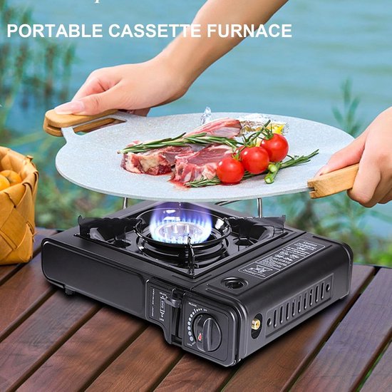 Campingkooktoestel - Draagbare buitenkeuken - Outdoor koken - Compact lichtgewicht ontwerp - 34 x 26 x 7 cm — afbeelding 4