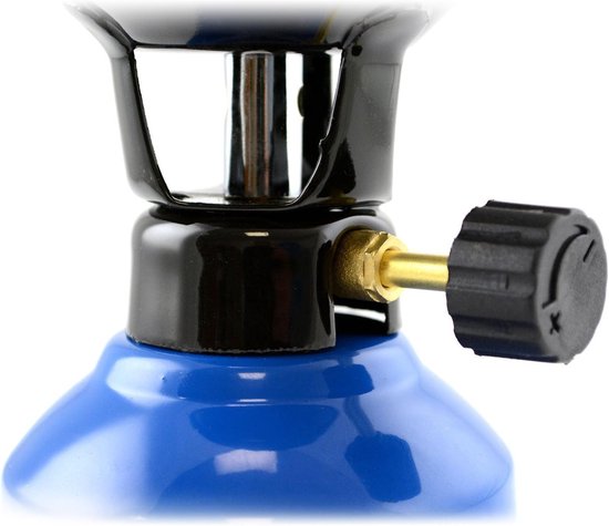 Camping Gasbrander - Kooktoestel Outdoor - Kamperen Koken - 2 in 1 Functie - 780 gram - Blauw — afbeelding 2