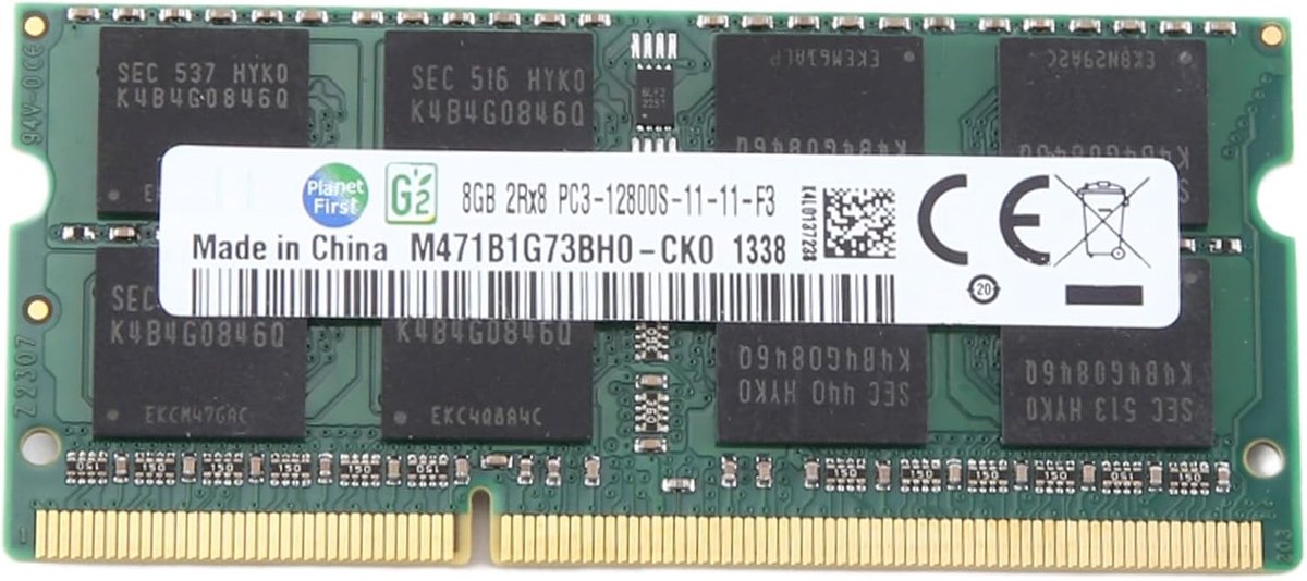 Laptop Geheugen - RAM Module - Snellere Prestaties - DDR3 1600MHz - 8GB Capaciteit