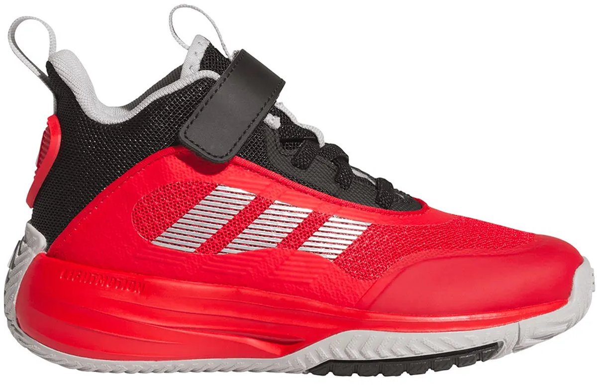 Adidas Ownthegame 3.0 Junior Basketbalschoenen 1/2 Kinderen Zilver