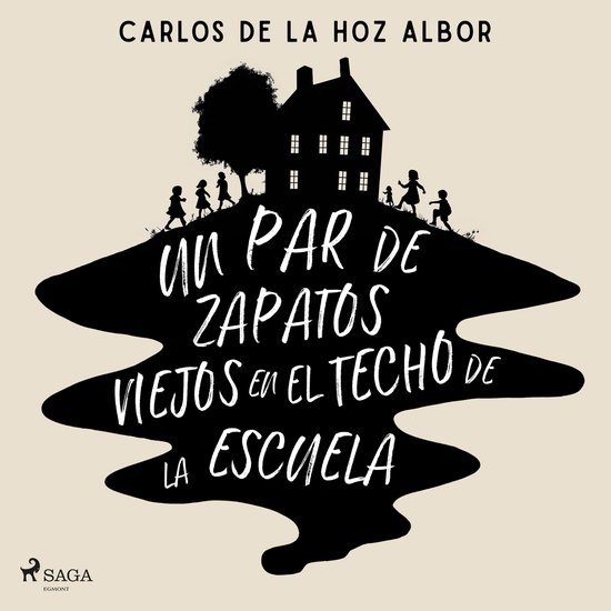 Un par de zapatos viejos en el techo de la escuela - cover