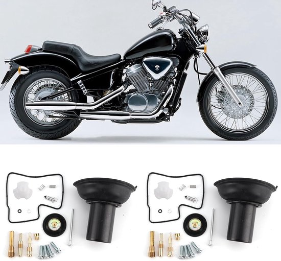 Carburateur Reparatie Kit - Onderhoud Tool - Motorfiets Reparatie - Duurzaam Metaal Rubber - 2 Sets van Merkloos — afbeelding 3