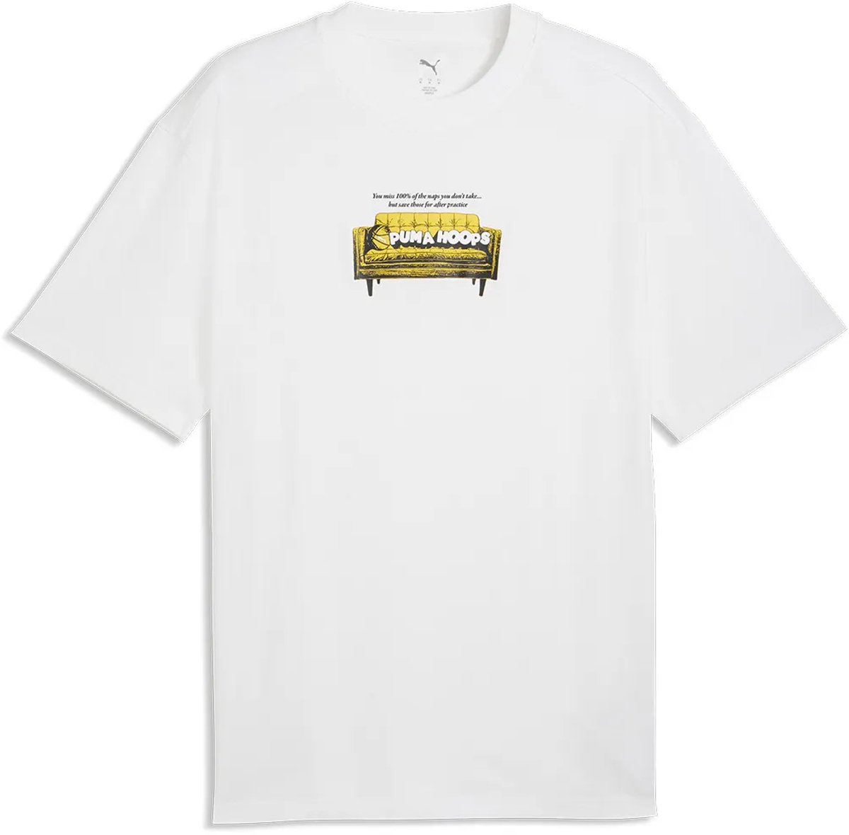 Puma Varsity Vii T-shirt Met Korte Mouwen Man Wit