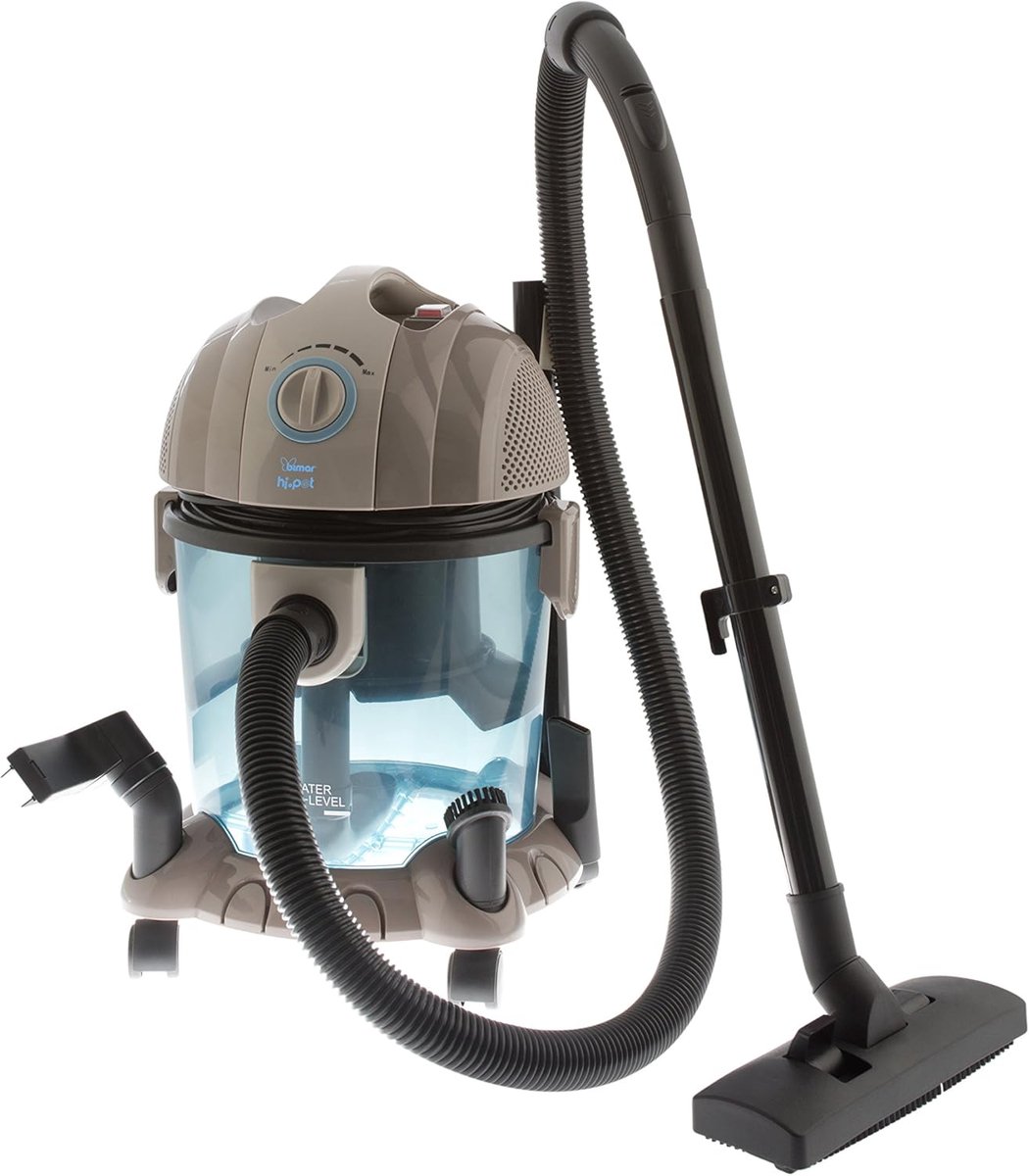 Nat- en droogstofzuiger - Waterstofzuiger - Grondige reiniging - Met HEPA-filter - 15 Liter tank