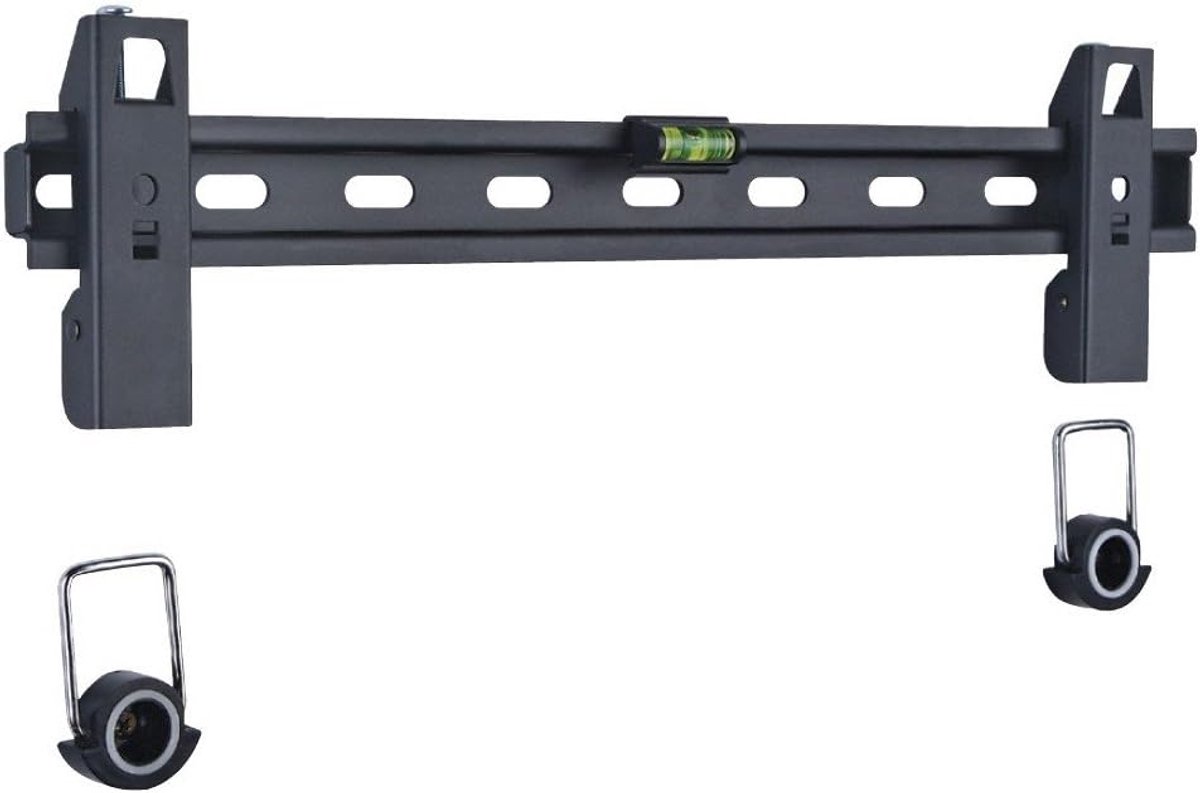 TV Muurbeugel - TV Ophanging - Ruimte Besparen - Extra Dun Profiel - 23-55 Inch - Zwart