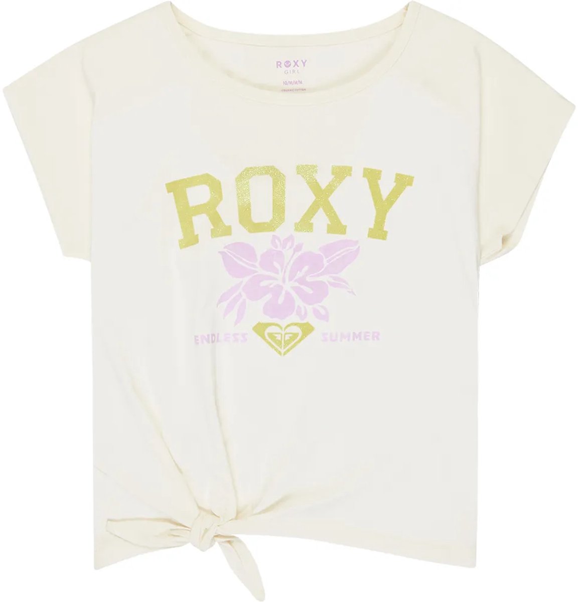 Roxy Pura Playa T-shirt Met Korte Mouwen 16 Years Meisje Coconut Milk