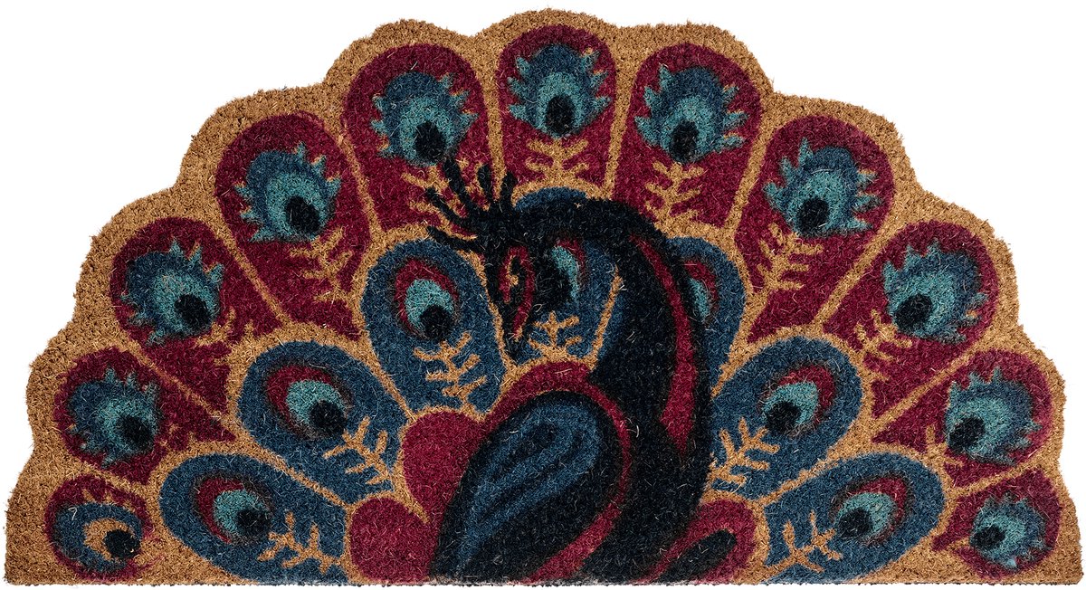 Beliani NULATO - Deurmat - Meerkleurig - 45 x 75 cm - Kokos