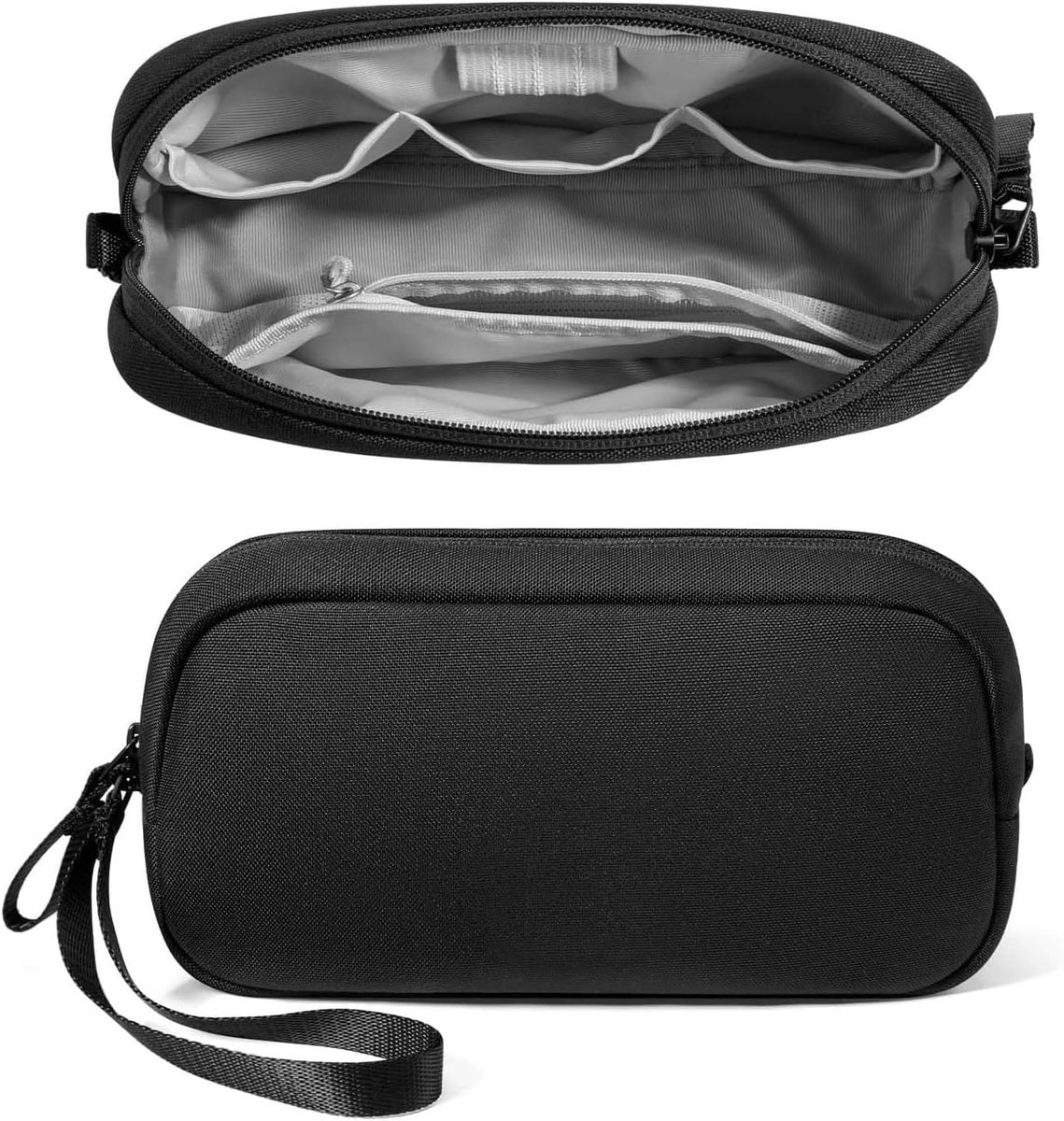 Opbergtas Kabel - Accessoire Organizer - Kantoor en Reis - 3 Vakken Penhouder - 22 x 13 x 5 cm