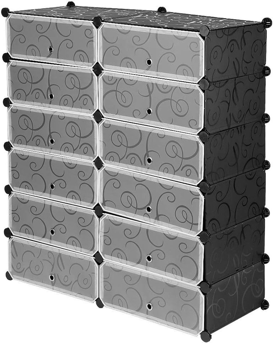 Modulaire Opbergkast - Kledingkast Slaapkamer - Flexibel Opbergen - Aanpasbaar Design - 95