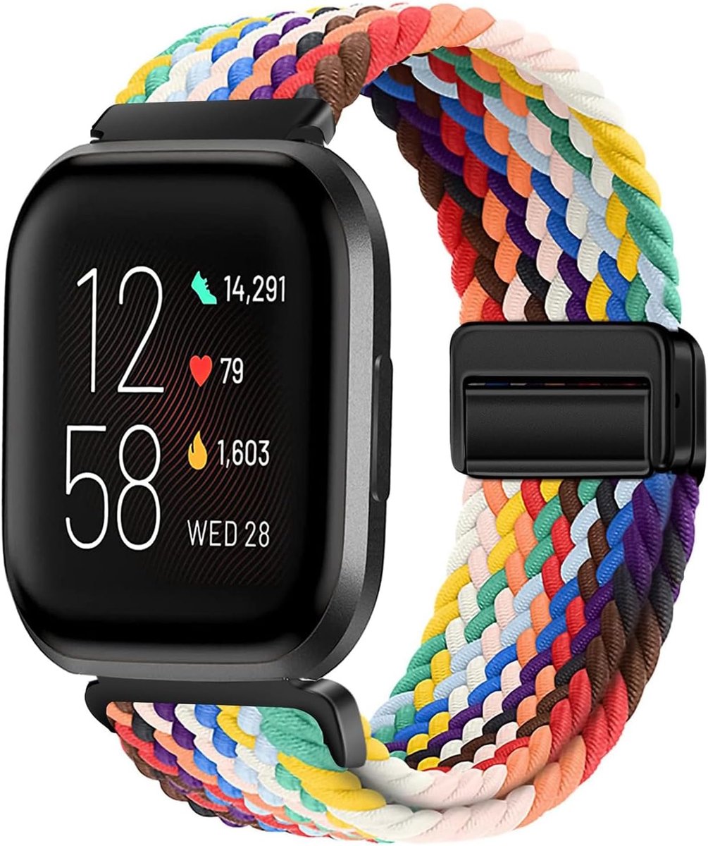 Smartwatch Band - Elastisch Polsbandje - Dagelijks Gebruik - Gerecycled Polyamide - 130-220mm