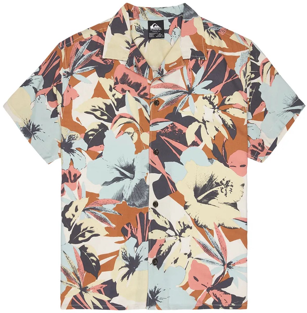 Quiksilver Safe Paradise T-shirt Met Korte Mouwen Veelkleurig 8 Years Jongen Garden Glad Interct Florl