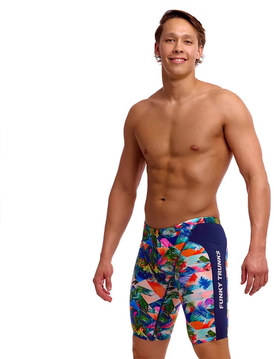 Palm Prism Training jammer - Heren | Funky Trunks | Maat L