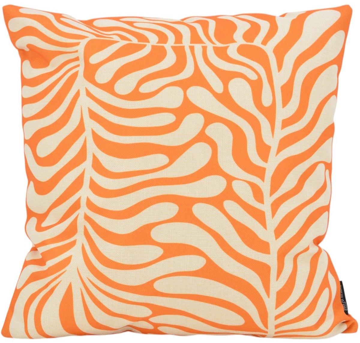 Gek op Kussens! Sierkussen Golden Foliage | 45 x 45 cm | Katoen/Linnen terracotta