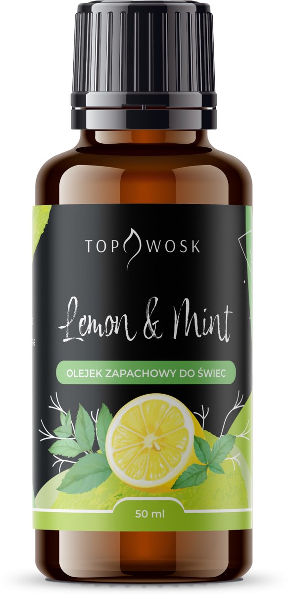 TopWosk - Geurzakje - Citroen en Munt - 50 ml