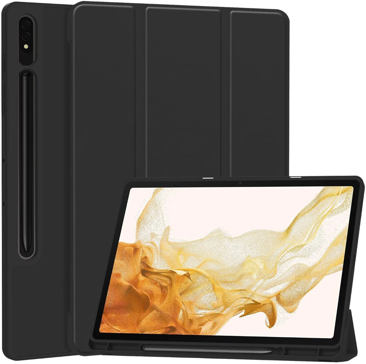 EtuiTab - Serie - Tablethoes - Samsung Galaxy Tab S9 Plus 12.4 inch - Slanke Bescherming