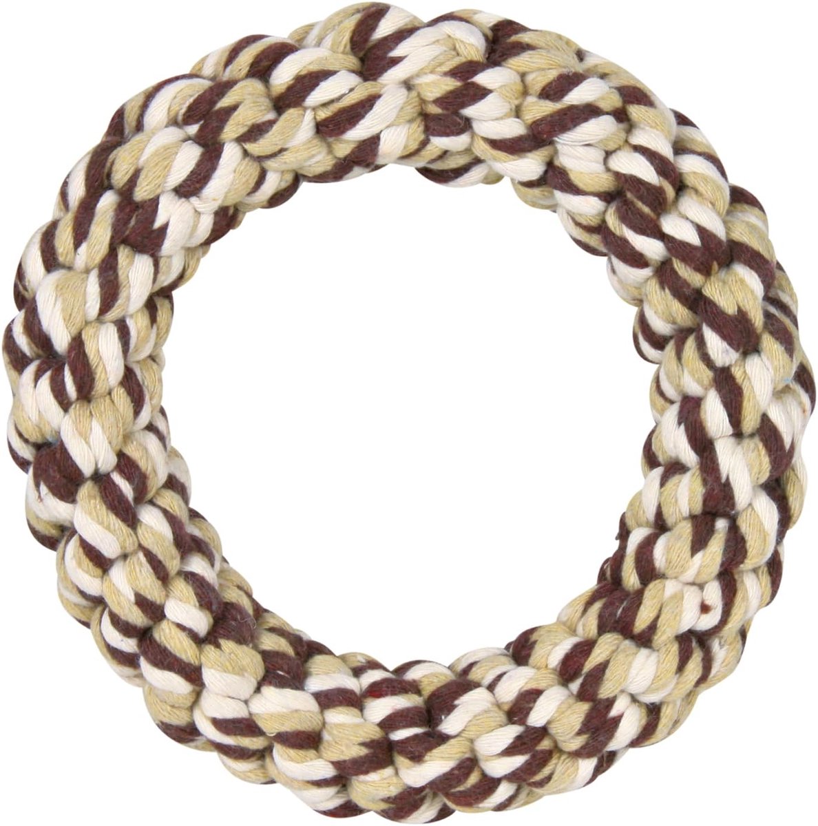 Touw Ring - Honden Speelgoed - Actief Spelen - Robuuste Constructie - 14 cm - Diverse