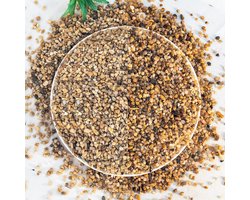 Aquarium Grind - Vetplant Cactus Grind - Decoratief Bodembedekker - Natuurlijk Riviersteen - 2-4 mm - Bruin