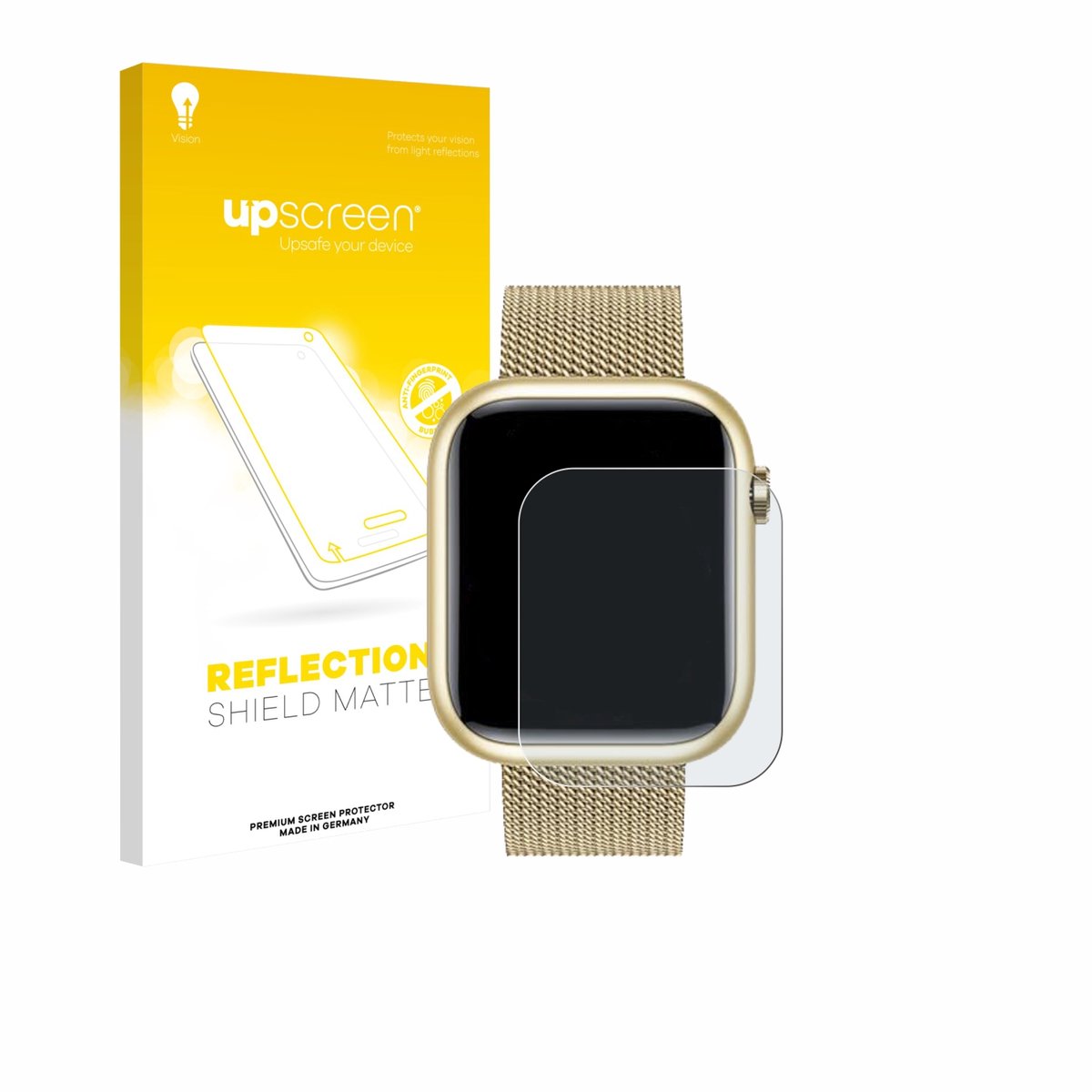 upscreen - Screenprotector voor Taopon G104 1.83" - Folie Beschermfolie anti glare matte