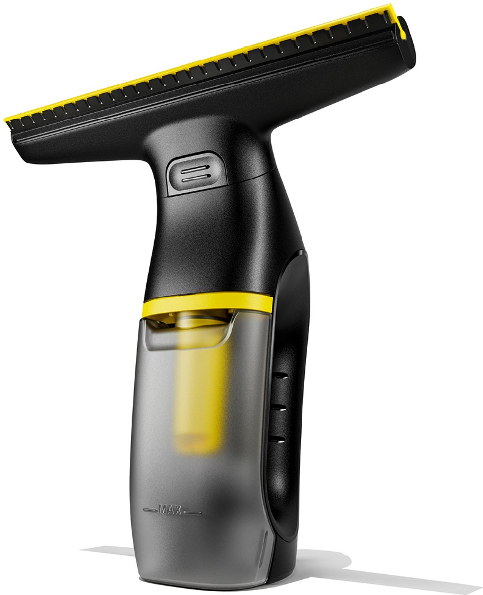 Kärcher Window Vac WV 2 Universal Precision Black draadloze ruitenreiniger - Raamwisser met looptijd accu 35 minuten voor 105 m² - Ramenwasser voor douche en spiegels - Incl. smalle zuigmond, sproeiflacon, microvezeldoek en 500 ml reinigingsmiddel thumbnail 2
