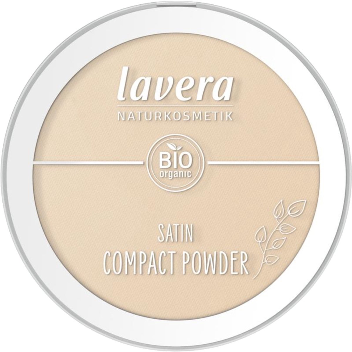 Lavera Satin compact powder medium 01 EN-FR-IT-DE (9,5 gr)