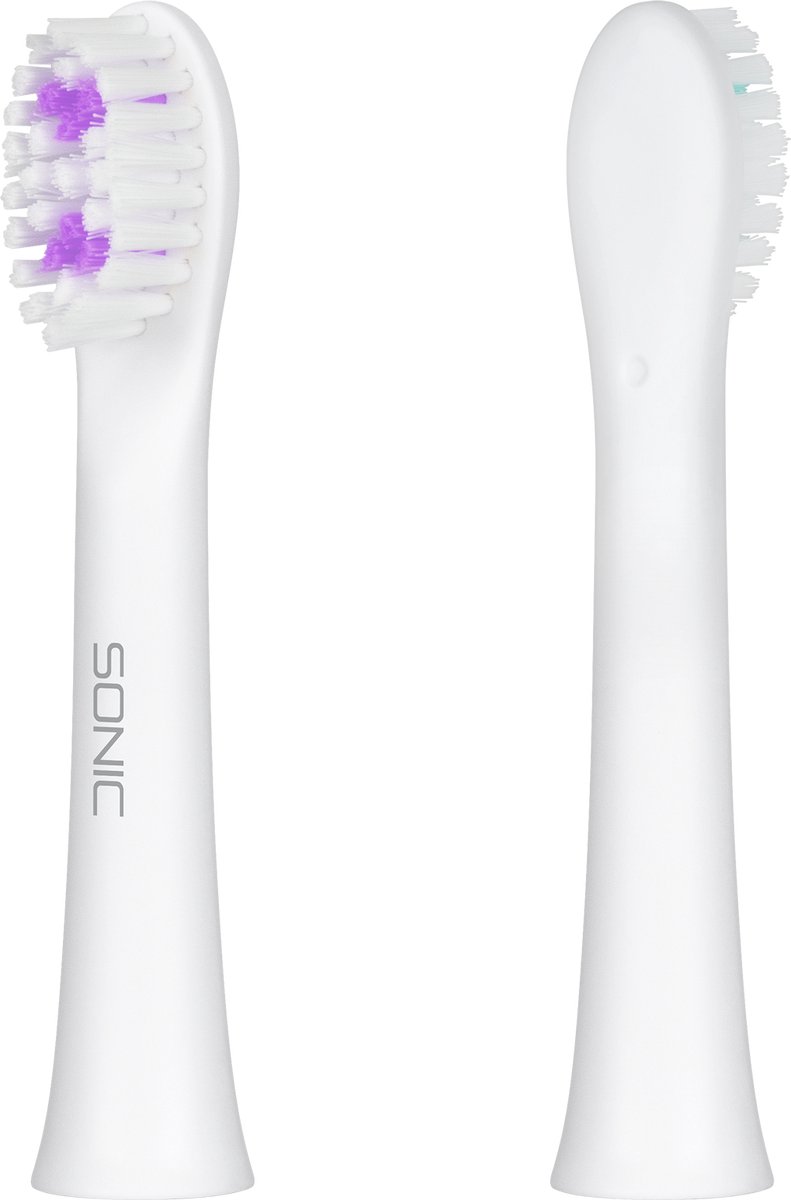 Teesa SONIC LITE - Opzetborstels - Medium - Set van 2 - Geschikt voor Sonische Tandenborstel