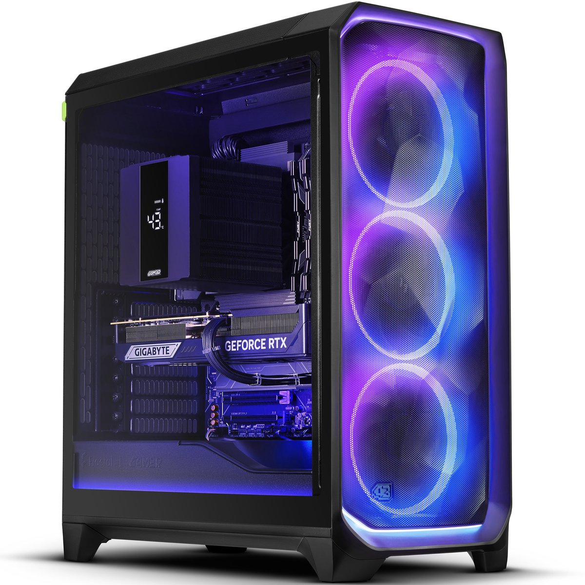 G4M3R® Hero 2.0 – AMD Ryzen 7 7800X3D - RTX 5060 Ti 16GB - 32GB RAM - 1TB SSD - ARGB-verlichting - Wi-Fi - Windows 11 – High End Gaming PC