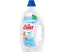 Le Chat Gel Sensitive - Vloeibaar Wasmiddel - Geschikt Voor Alle Was - Frisse Geur - Marseille Zeep - Voordeelverpakking - 4 x 33 Wasbeurten
